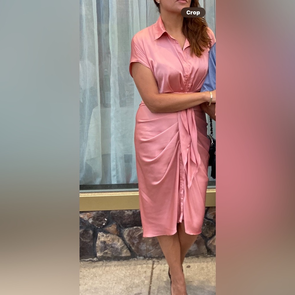 DO+BE Asymmetrical Pink Dress